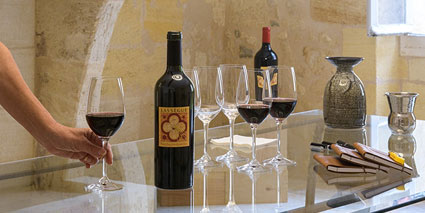 Chateau Lassegue Weinverkostung